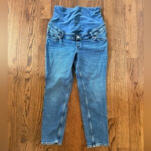 &Denim Cropped Maternity Jeans Jeans